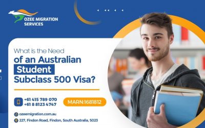 What is the Need of an Australian Student Subclass 500 Visa
