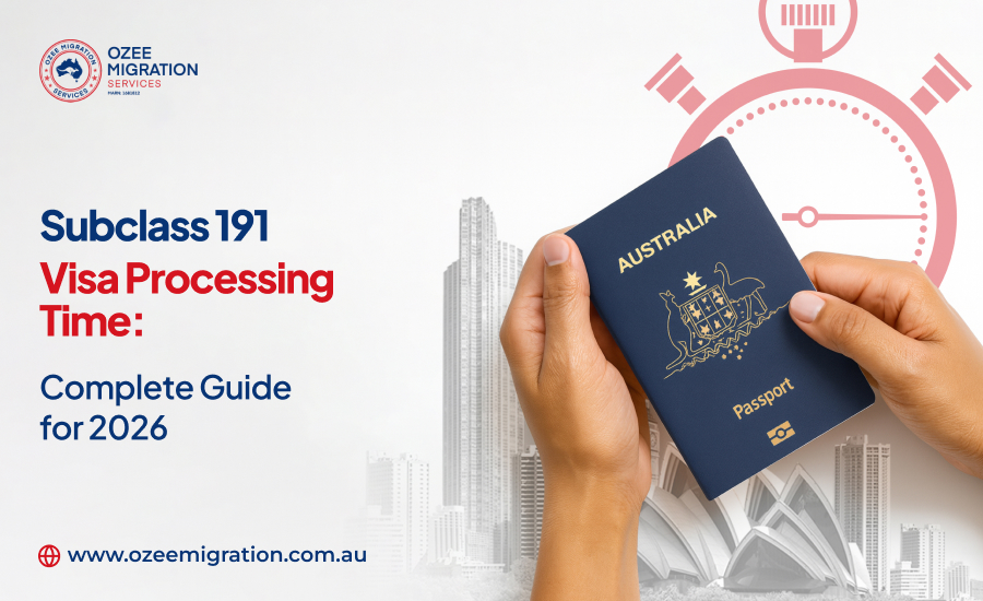 Subclass 191 visa processing time 2026