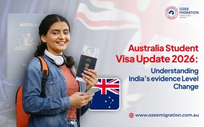 Australia student visa 2026 India evidence level